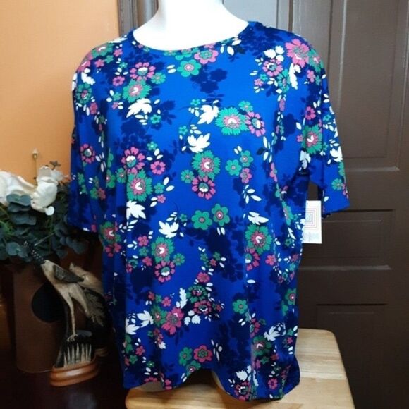 Blouse LulaRoe Irma Women's Top  size 2XL (NWT) - Picture 1 of 12